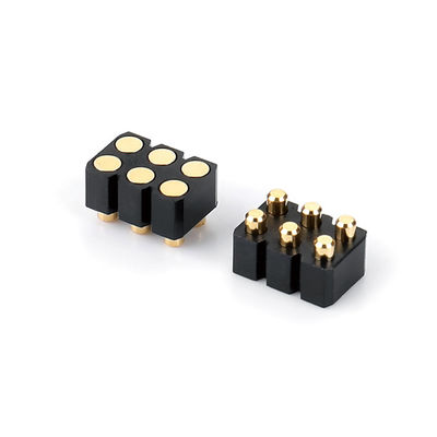 Double Row Female Pin Connector 2.54mm Pitch SMT Connector 6 Pin