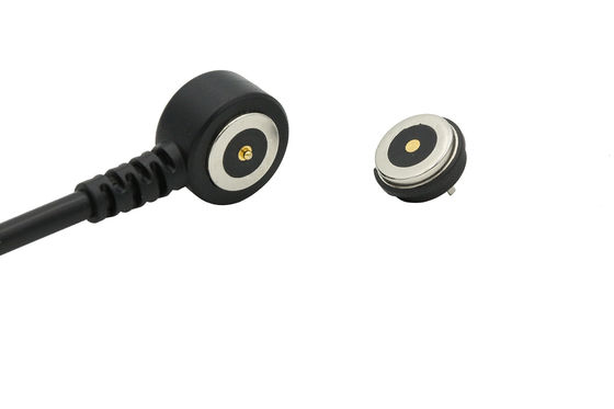IP68 Waterproof Magnetic Connector 12V 3A Magnetic Power Cable Connector For Medical Equipment