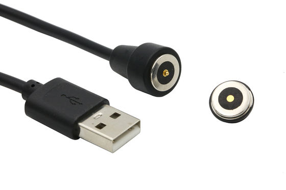 IP68 Waterproof Magnetic Connector 12V 3A Magnetic Power Cable Connector For Medical Equipment