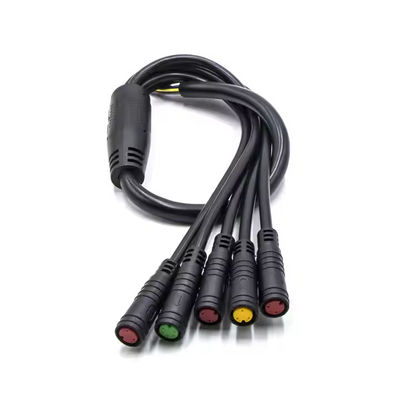 M8 Electric Bike Connectors Female Male Electrical Waterproof Connectors 2 3 4 5 6 Pin