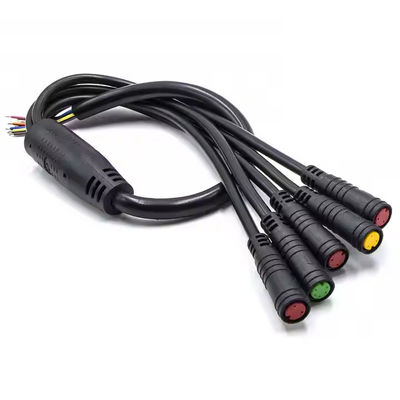 M8 Electric Bike Connectors Female Male Electrical Waterproof Connectors 2 3 4 5 6 Pin