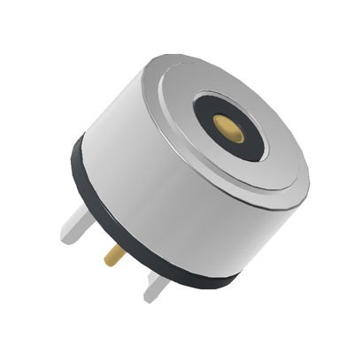 8.0mm Magnetic Cable Connector 3A 2 Pin Pogo Pin Charger Circular For Heated Gloves