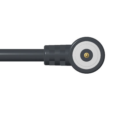 8.0mm Magnetic Cable Connector 3A 2 Pin Pogo Pin Charger Circular For Heated Gloves