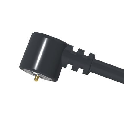 8.0mm Magnetic Cable Connector 3A 2 Pin Pogo Pin Charger Circular For Heated Gloves