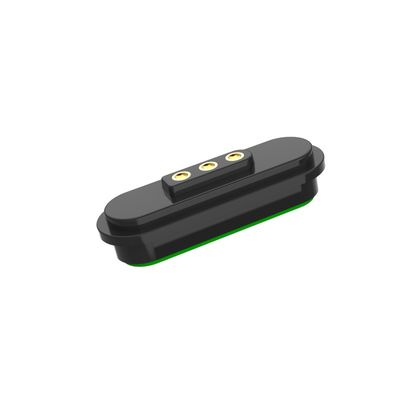 3 Pin Magnetic Connectors 5A Pogo Pin Magnetic Connector 12V Male Female