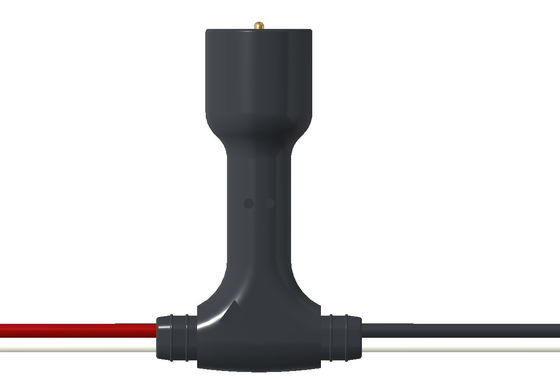 400g Magnetic Force Round Connector Black 1.5A Connector With Wire