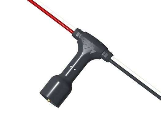 400g Magnetic Force Round Connector Black 1.5A Connector With Wire