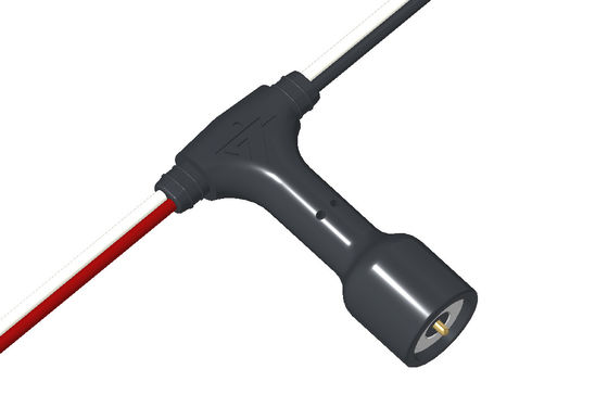 400g Magnetic Force Round Connector Black 1.5A Connector With Wire