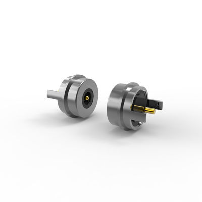 Male And Female Magnetic Connectors Round Magnetic 12v Connector 6.0mm For Portable Charger