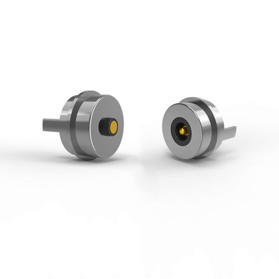 Male And Female Magnetic Connectors Round Magnetic 12v Connector 6.0mm For Portable Charger
