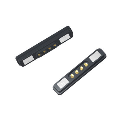 2.2mm Pitch Magnetic Connectors 12V 2A Magnetic Pogo Connector With Black Housing