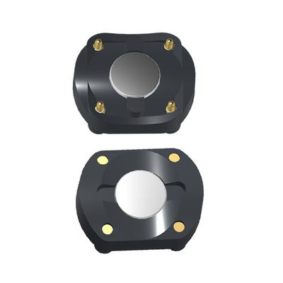 Through Hole Round Magnetic Connector 4 Pin Pogo Pin Connectors Customized