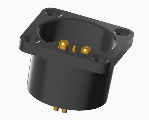 Customized Solder Cup Connector Spring Loaded 6 Pin Pogo Connector