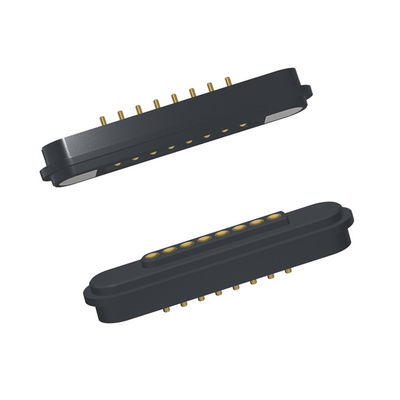 Rectangular 8Pin Magnetic Electrical Connector For Bbicycle Electronic Systems