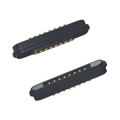 Rectangular 8Pin Magnetic Electrical Connector For Bbicycle Electronic Systems