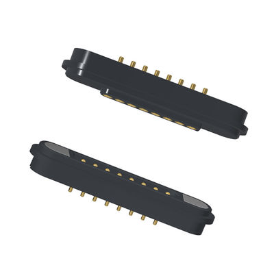 Rectangular 8Pin Magnetic Electrical Connector For Bbicycle Electronic Systems