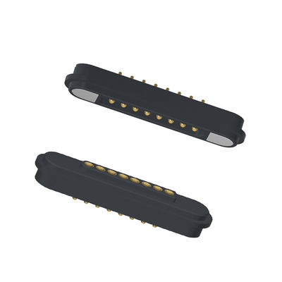 Rectangular 8Pin Magnetic Electrical Connector For Bbicycle Electronic Systems
