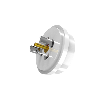10.0mm round male and female magnetic pogo pin connector for smart hush buckle