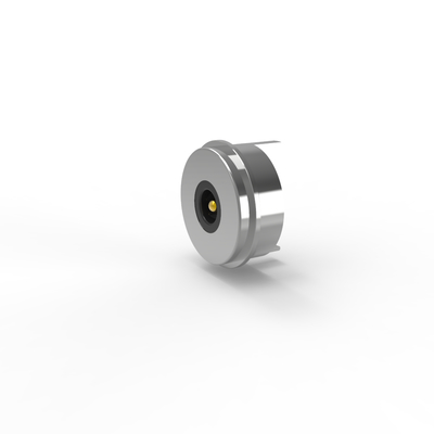 Dia 10.0mm male and female 2pin round magnetic pogo pin connector with 5A current